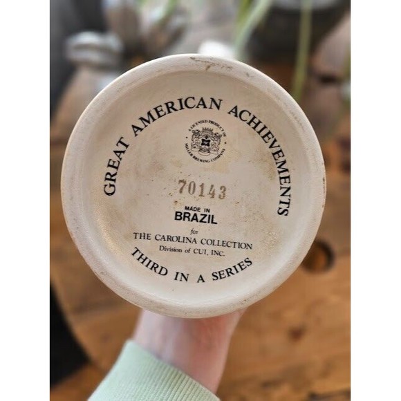 Miller High Life  Great American Achievements Beer Stein /1st Transcon Railway - Picture 3 of 4